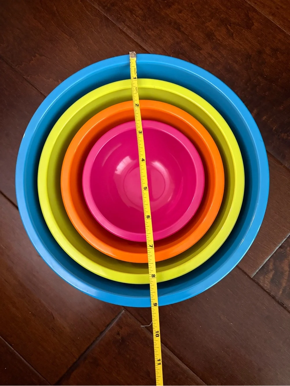 Zak! Colorful Nesting Mixing Bowl Set